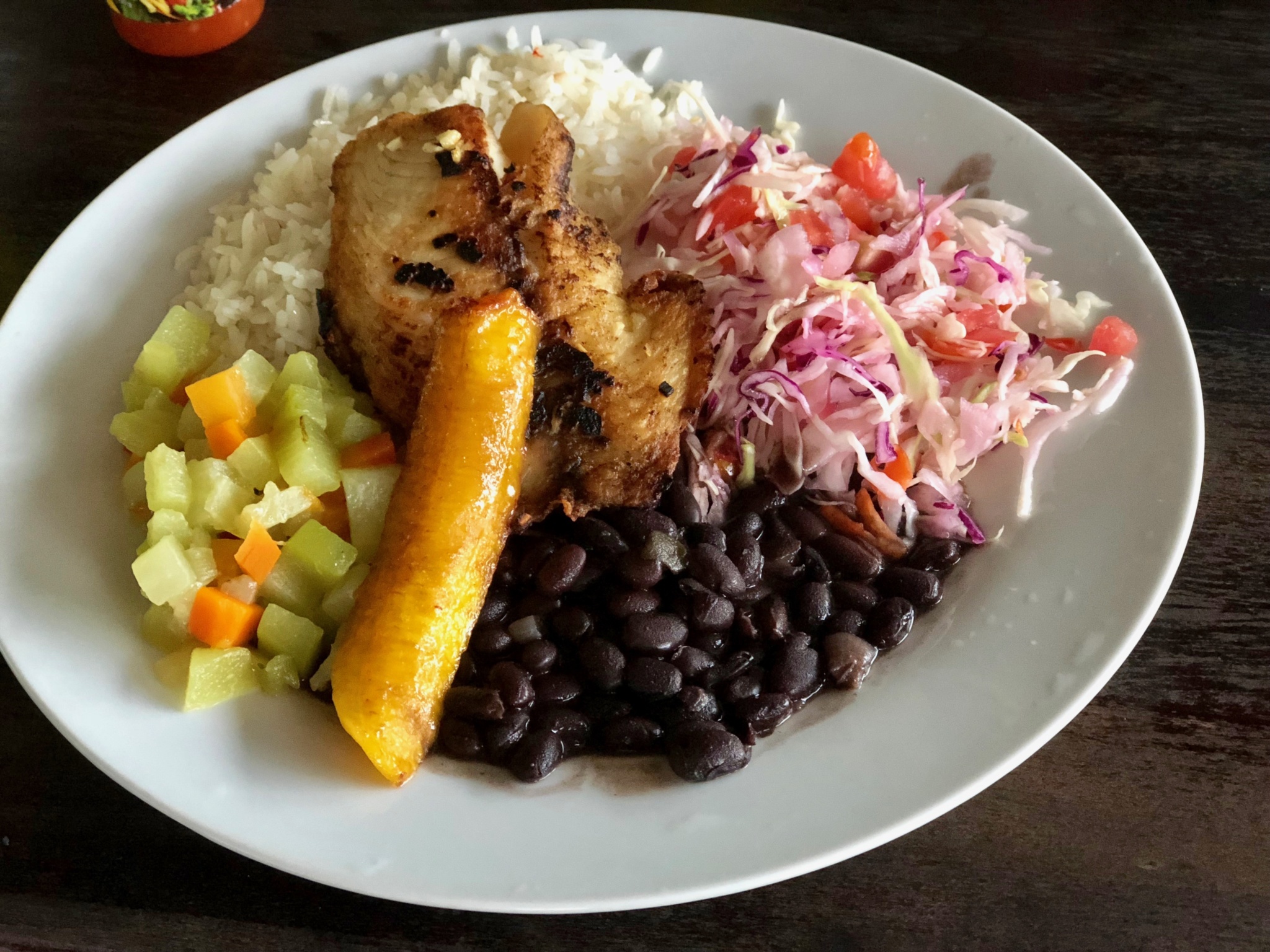 Casado, traditional Costa Rican dish