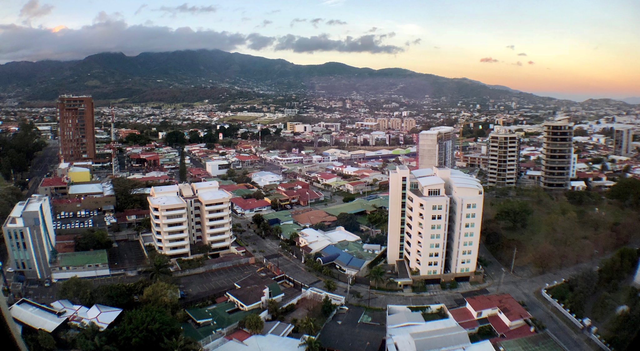 Stunning view of the city for the Hilton Garden Inn San José La Sabana