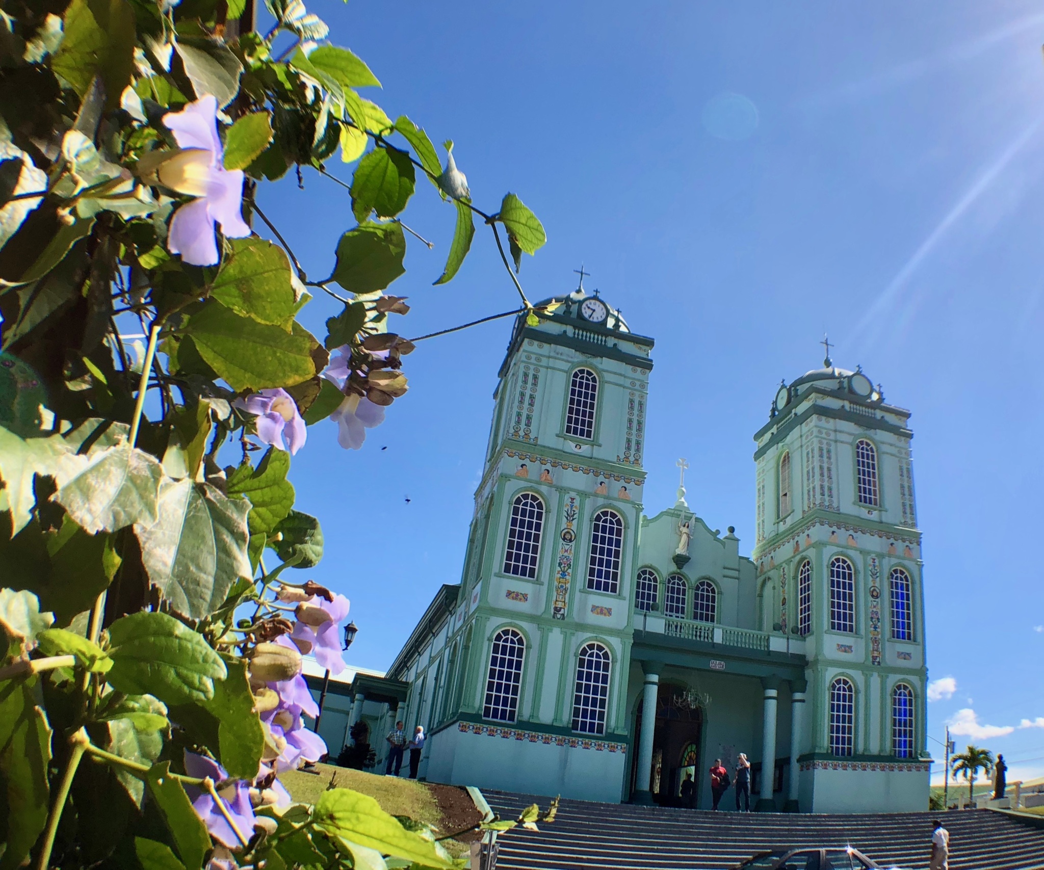 Town of Sarchi in Costa Rica