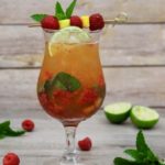 passion fruit raspberry mango mojito