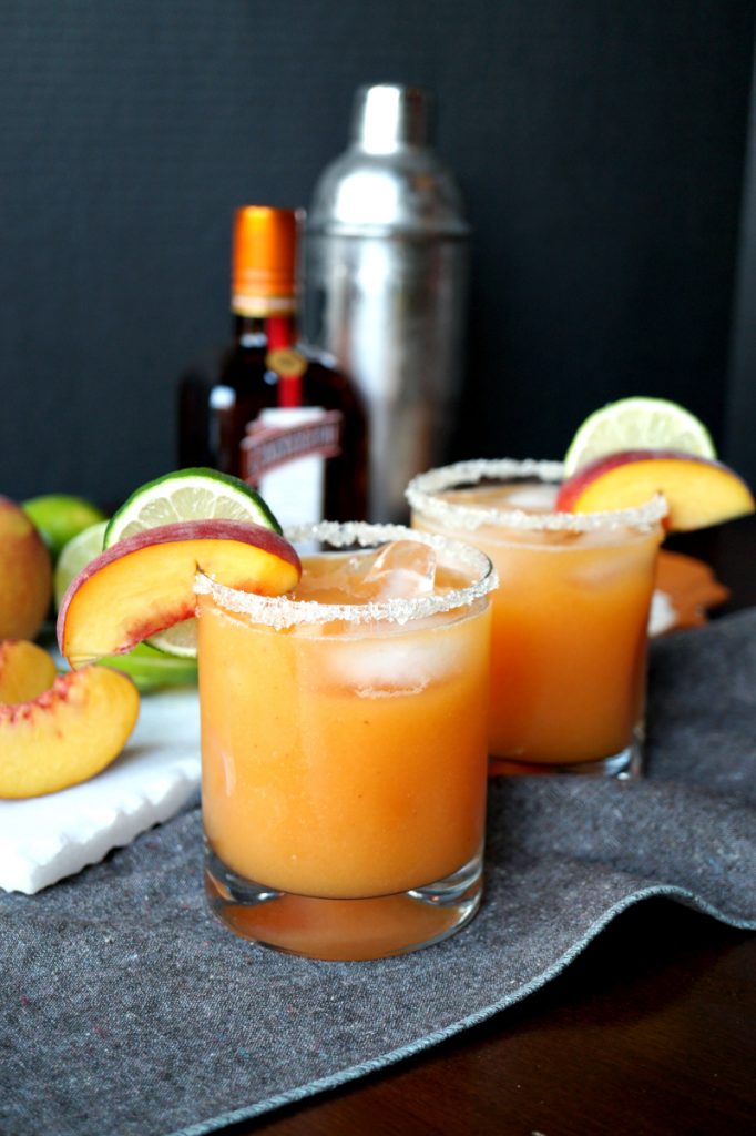 Peach Lime Margaritas