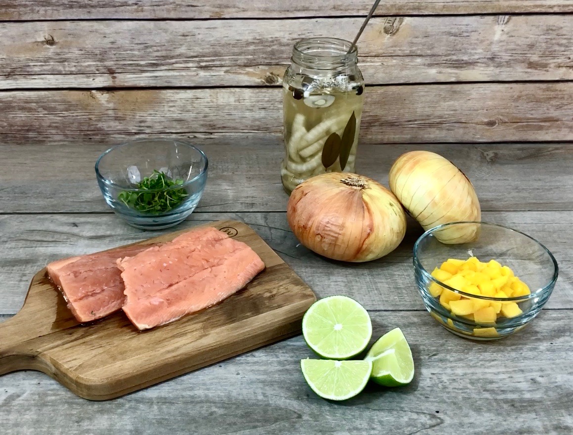 salmon and mango ceviche recipe