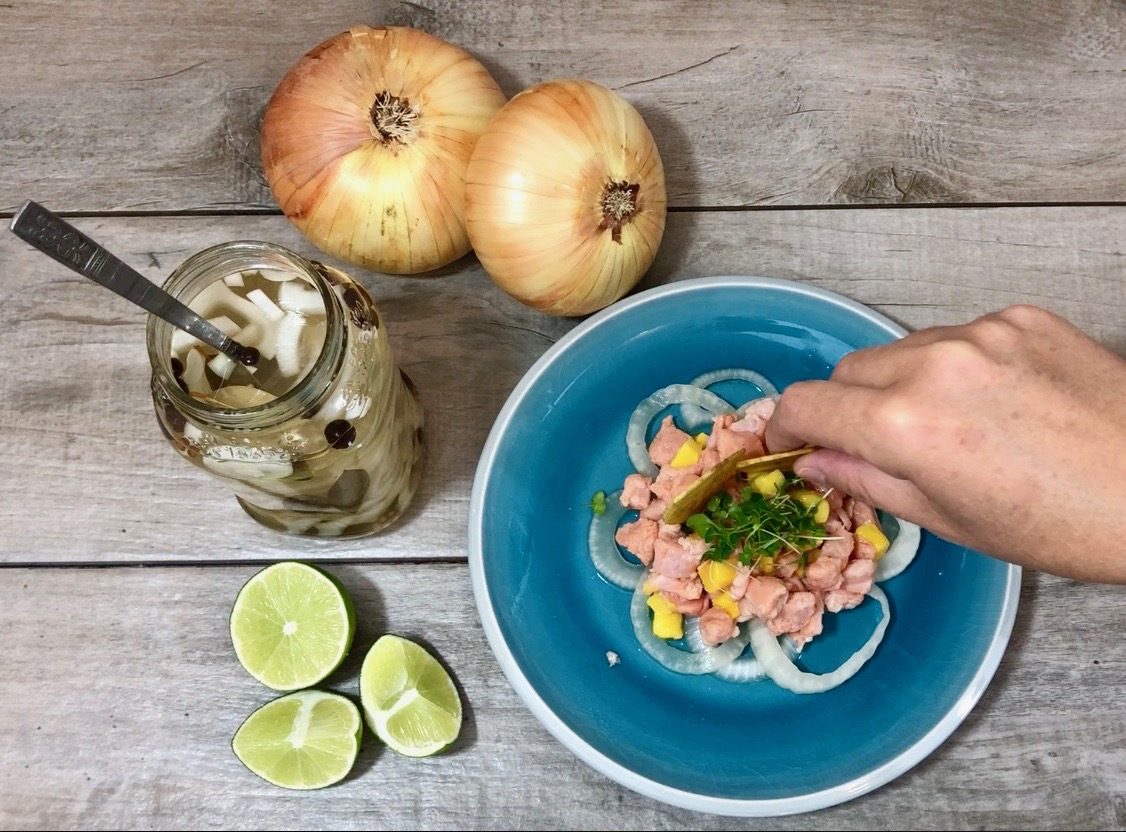 salmon and mango ceviche recipe