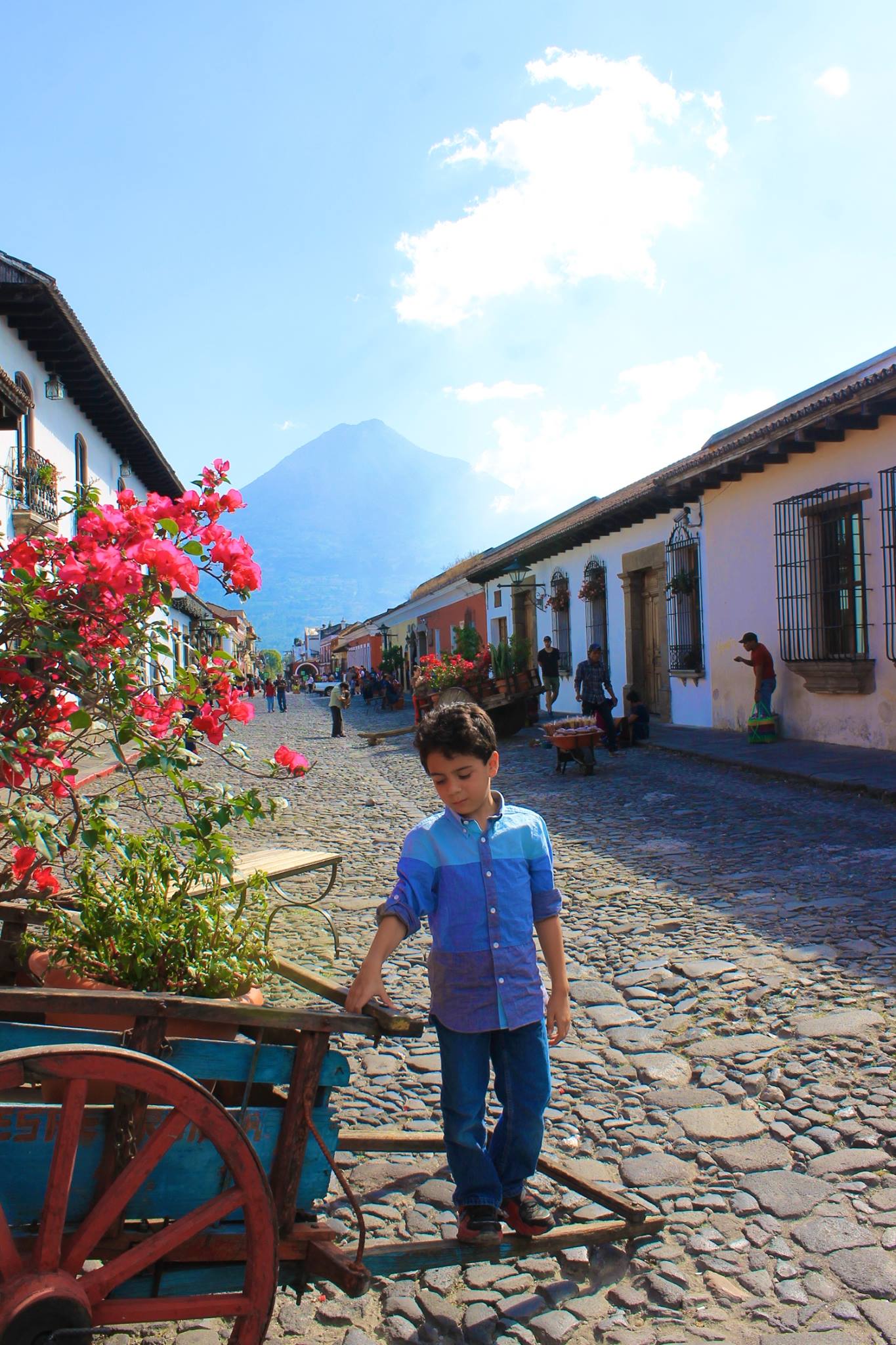boy in Antigua Guatemala