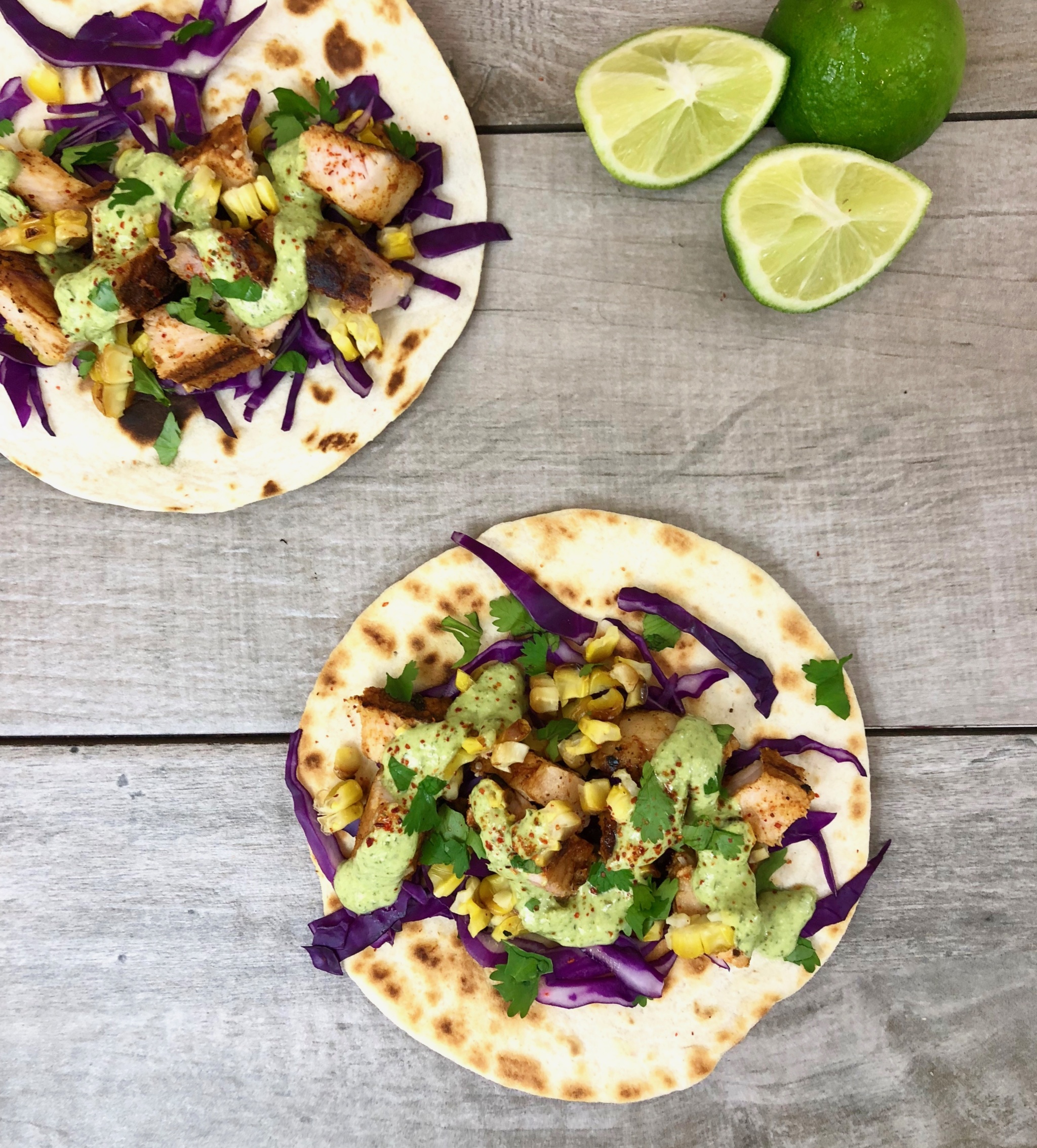 Chipotle Adobo Grilled Pork Tacos With Cilantro Lime Chimichurri