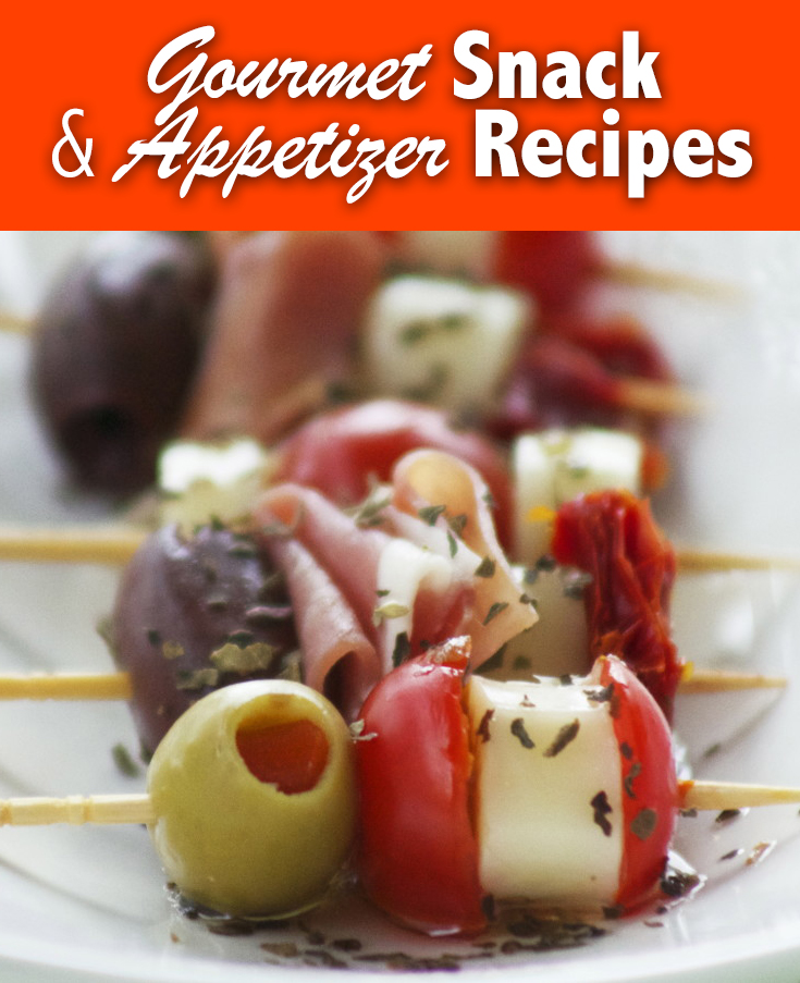 Gourmet Snack & Appetizer Recipes