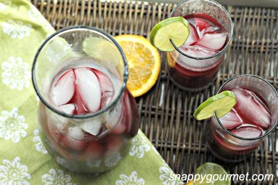 Blackberry Vodka Sangria plus 10 Fantastic Cocktails for Your Day of the Dead Celebration