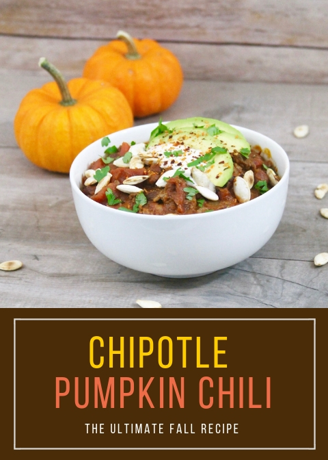 This slow cooker chipotle beef pumpkin chili takes chili to a whole new level with its subtle sweetness and smoky heat for a fall dish that is sure to become this season's favorite slow cooker chili recipe.