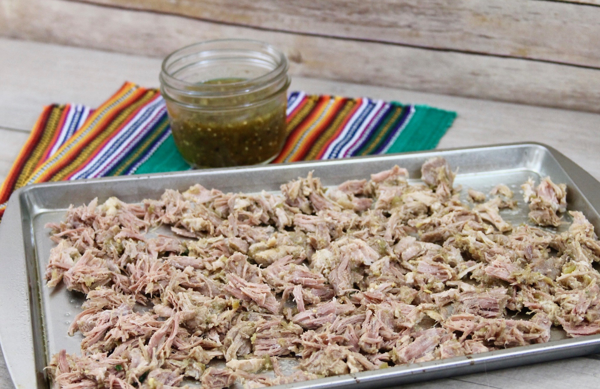 Instant Pot Tomatillo Pork Carnitas Taco Recipe