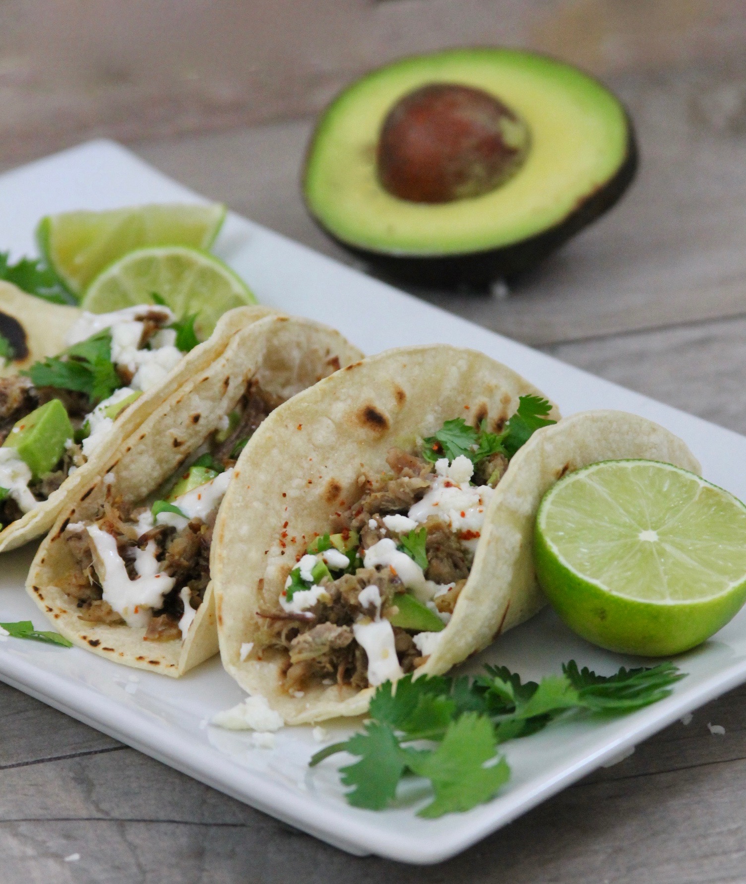 Instant Pot Tomatillo Pork Carnitas Taco Recipe