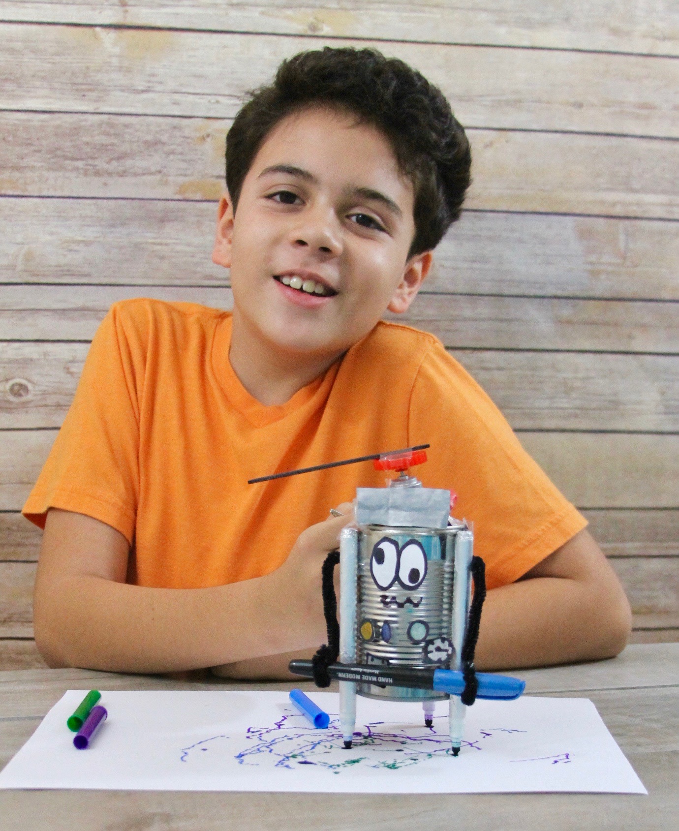 DIY Wiggle Robot and other Fun Hands-On STEM Projects for Kids