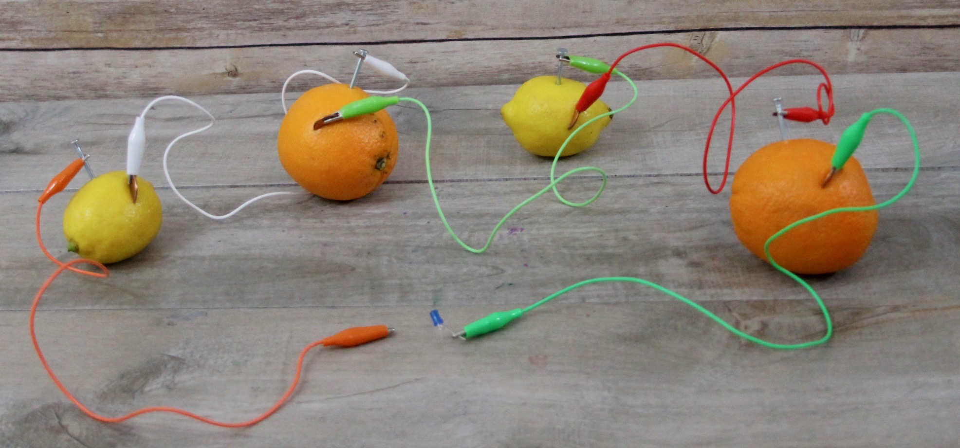 Fruit Battery and Other Fun Hands-On STEM Projects for Kids