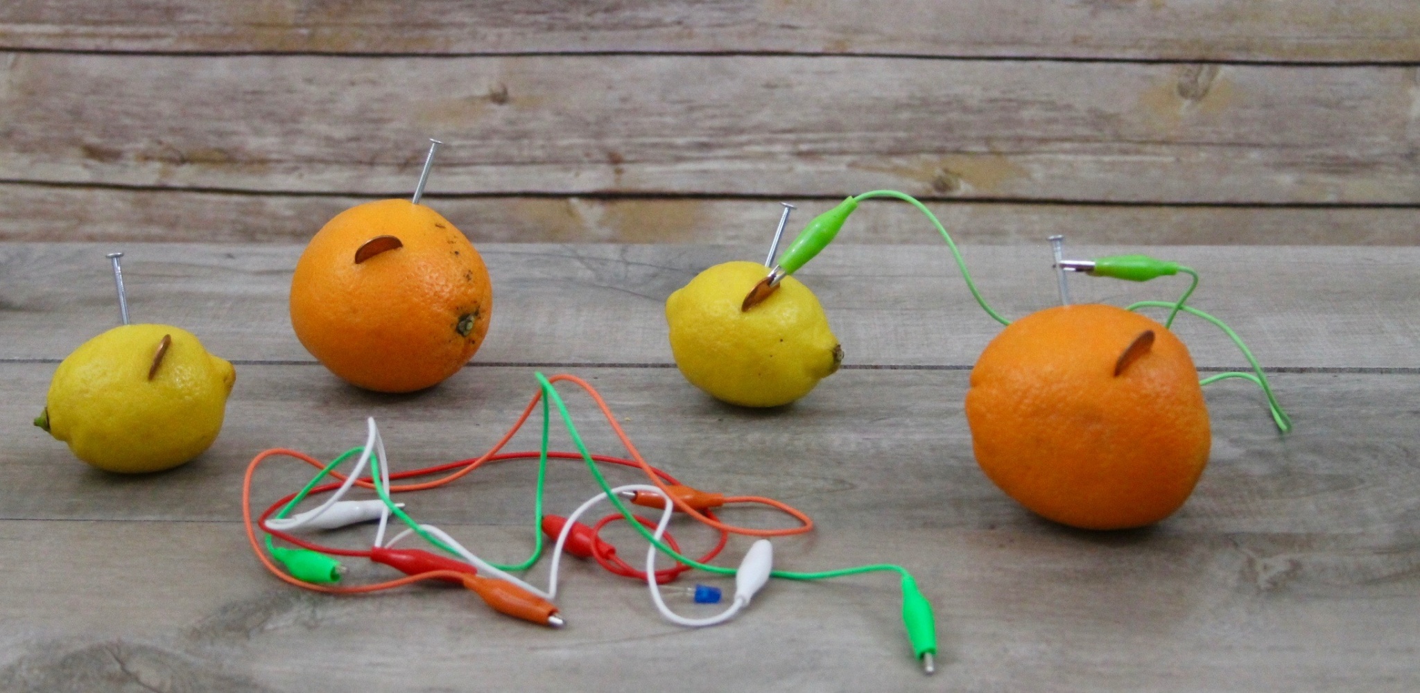 Fruit Battery and Other Fun Hands-On STEM Projects for Kids