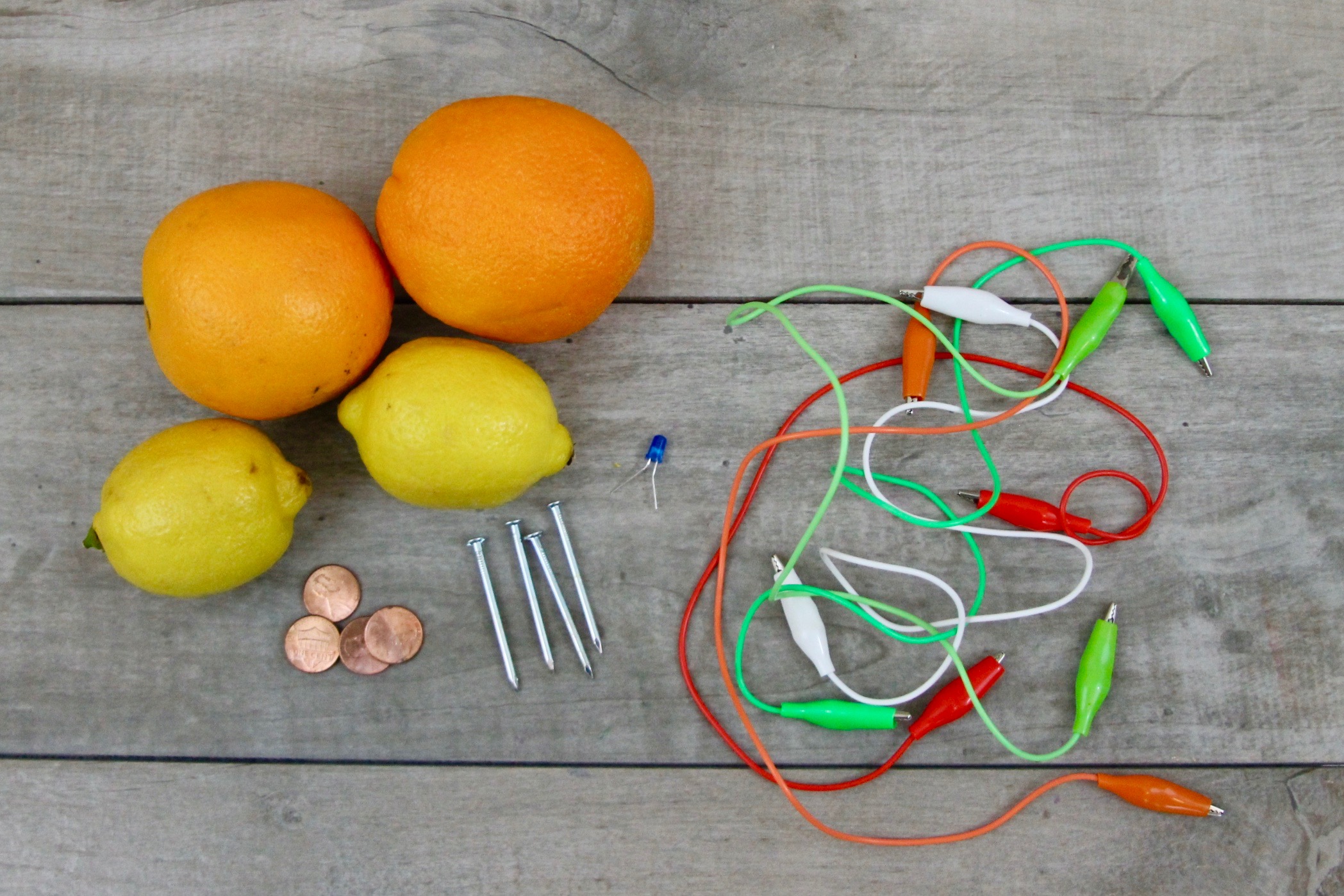 Fruit Battery and Other Fun Hands-On STEM Projects for Kids