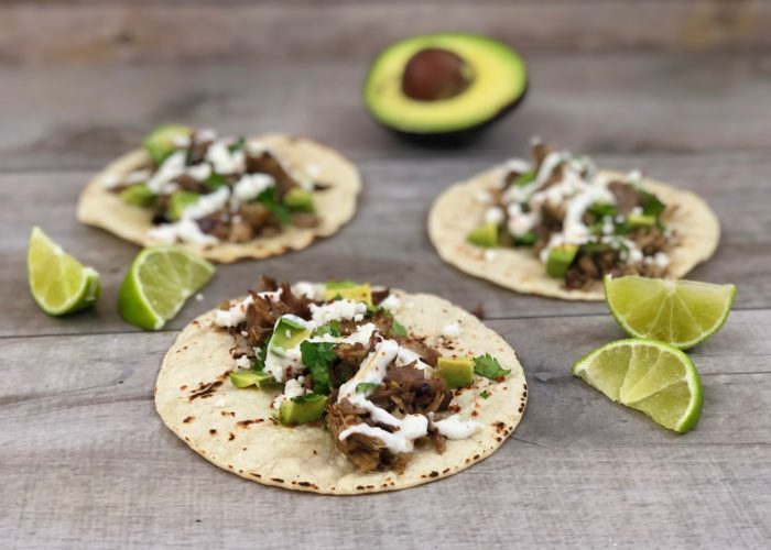 Instant Pot Tomatillo Pork Carnitas Taco Recipe