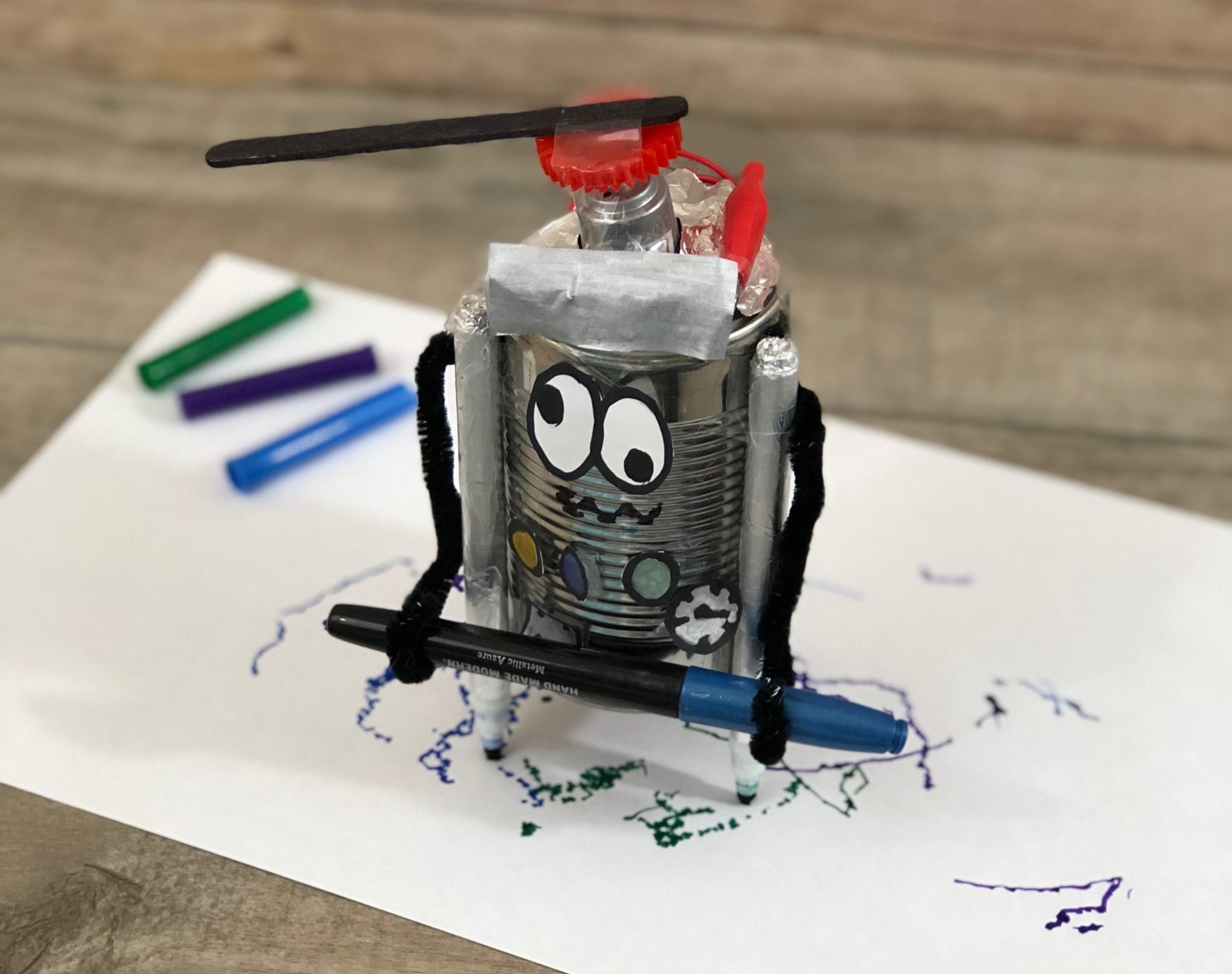 DIY Wiggle Robot and other Fun Hands-On STEM Projects for Kids