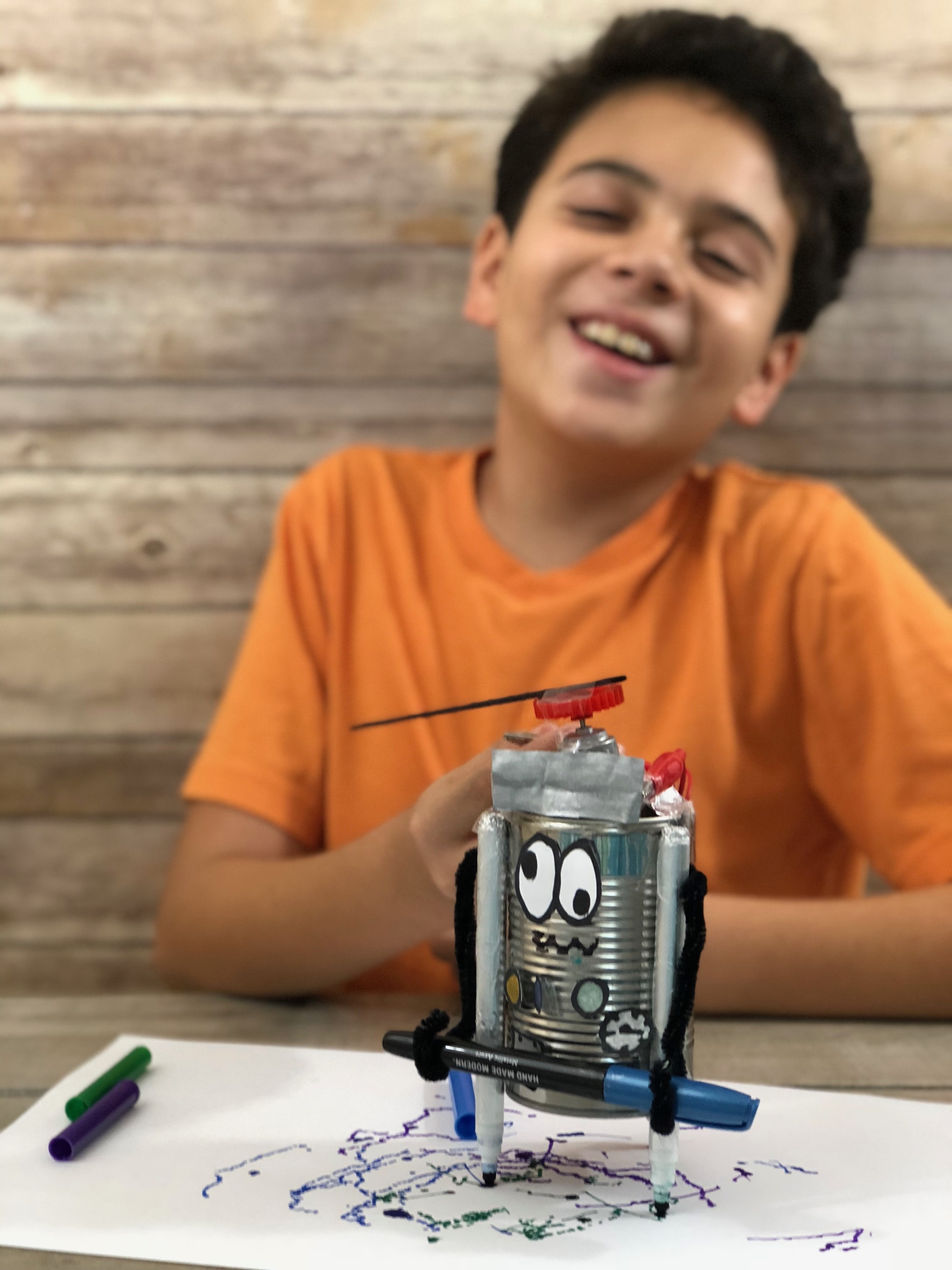 DIY Wiggle Robot and other Fun Hands-On STEM Projects for Kids