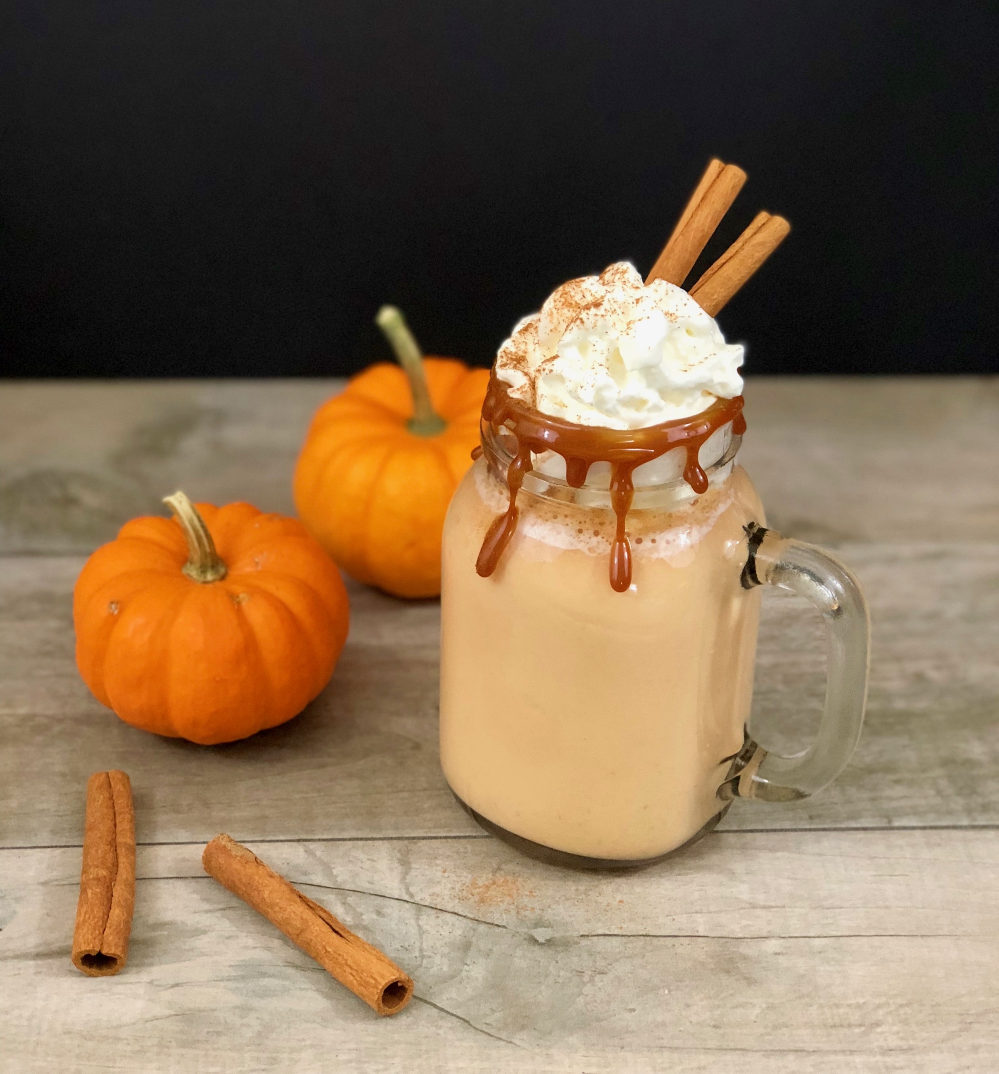 hot dulce de leche pumpkin horchata