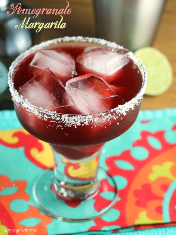 Pomegranate margarita plus 10 Fantastic Cocktails for Your Day of the Dead Celebration