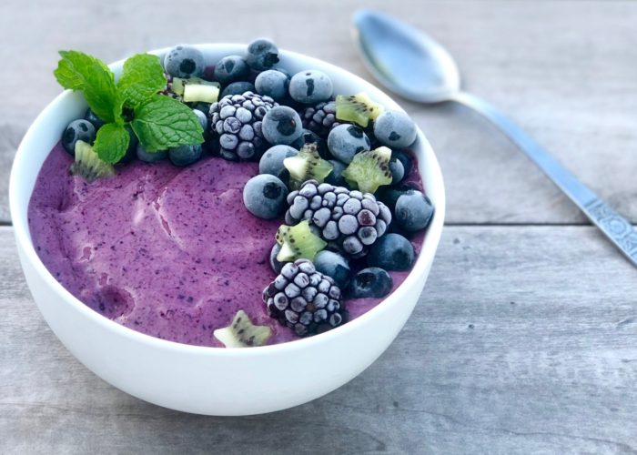5 Steps You Can Take Now to Promote Healthy Digestion. And find out how to make this delicious berry smoothie bowl.