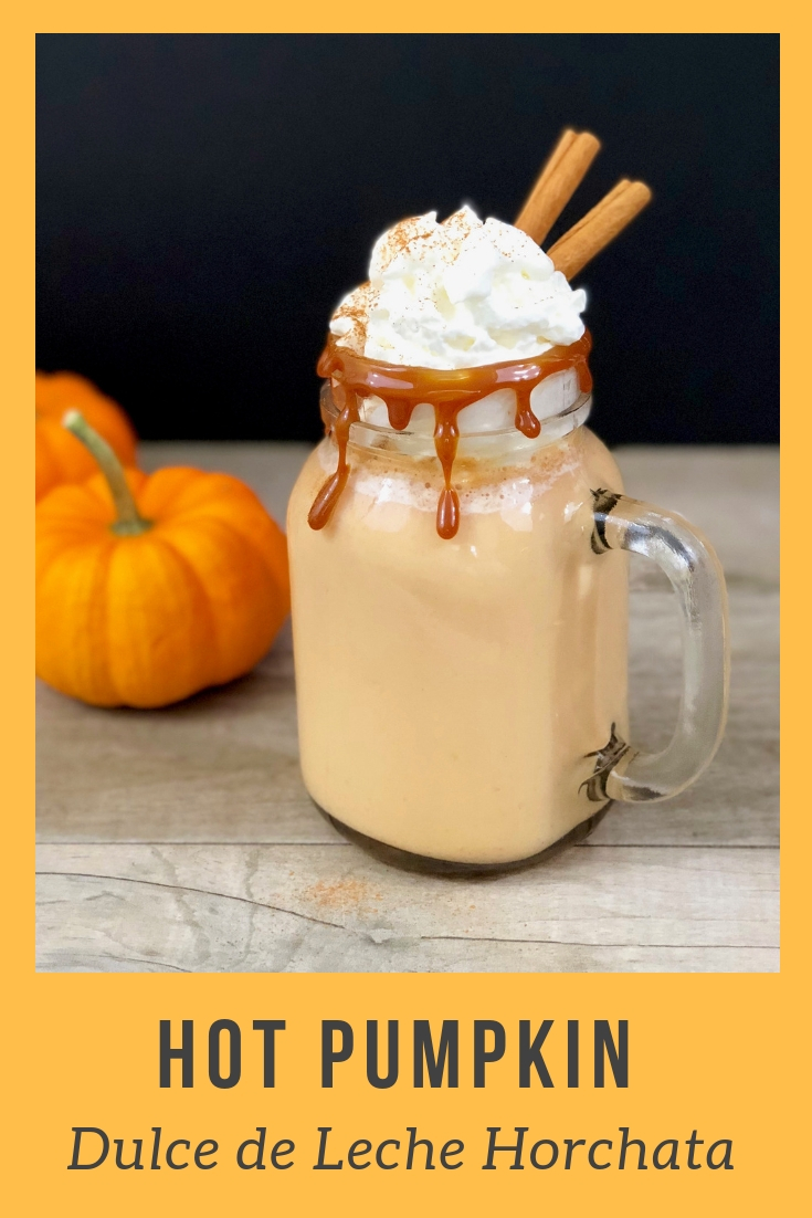 hot dulce de leche pumpkin horchata