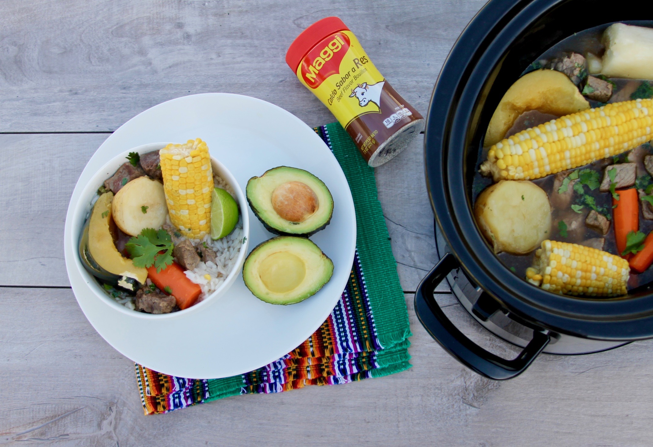 easy slow cooker Guatemalan cocido recipe