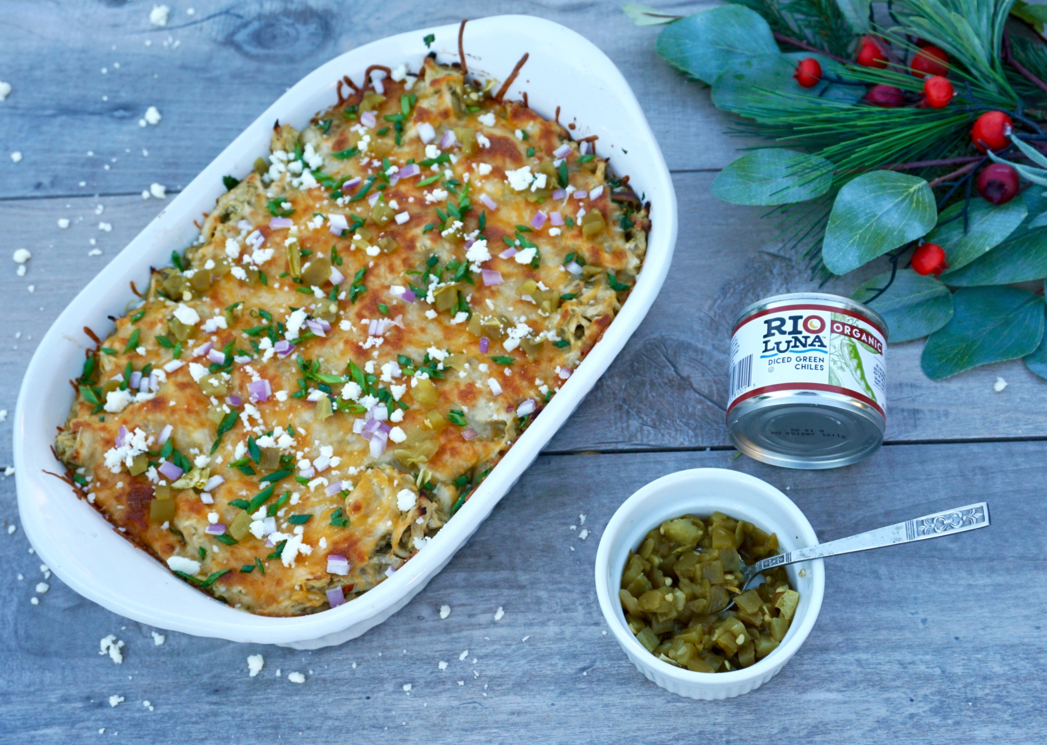 Green Chile Turkey Tamale Casserole Recipe