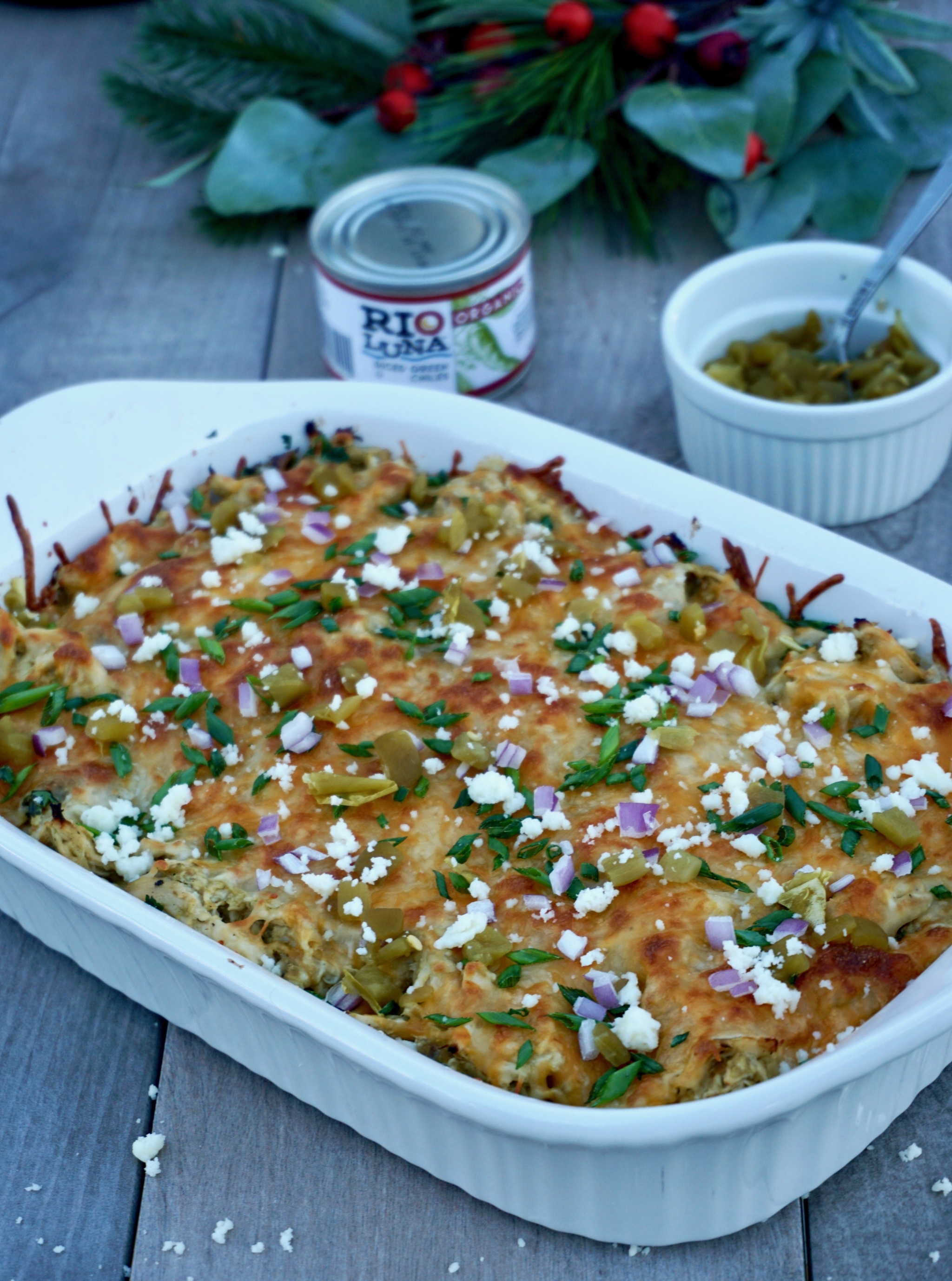 Green Chile Turkey Tamale Casserole Recipe