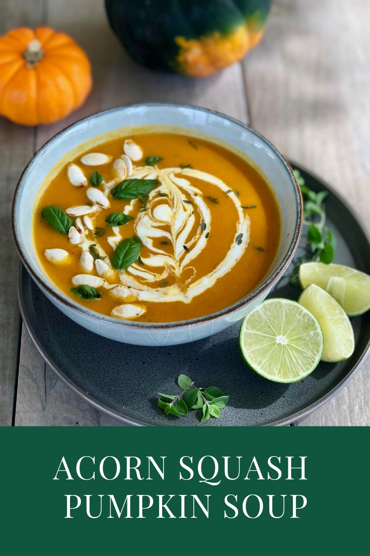 Acorn Squash Pumpkin Soup
