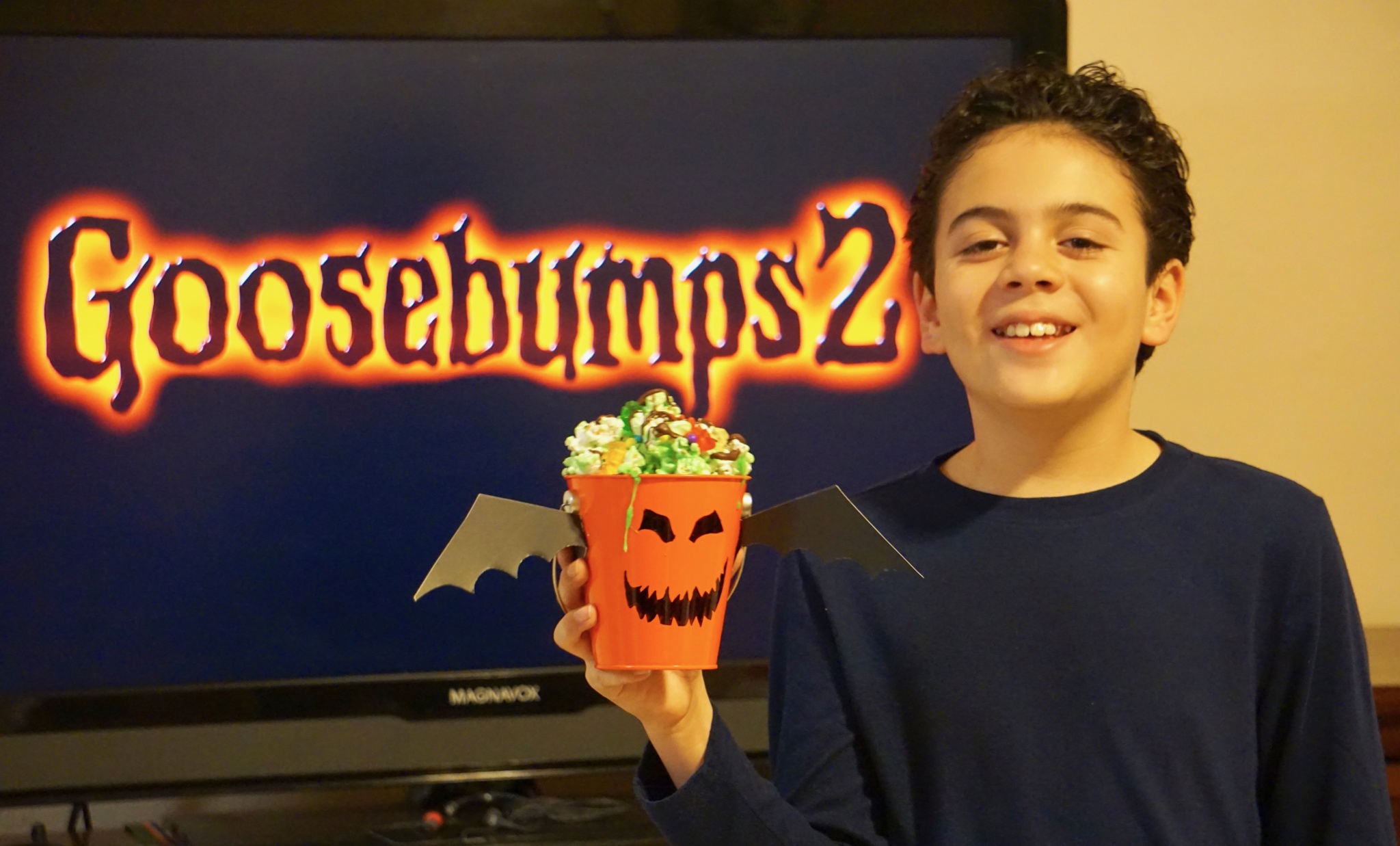 Goosebumps 2 Inspired Movie Night Party Ideas. Halloween party Ideas. 