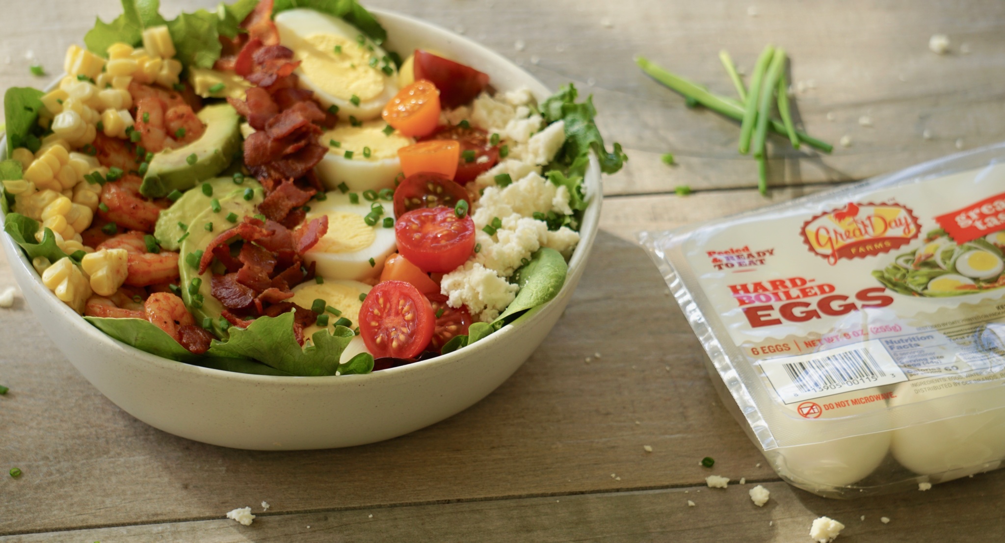 Chipotle Shrimp Cobb Salad