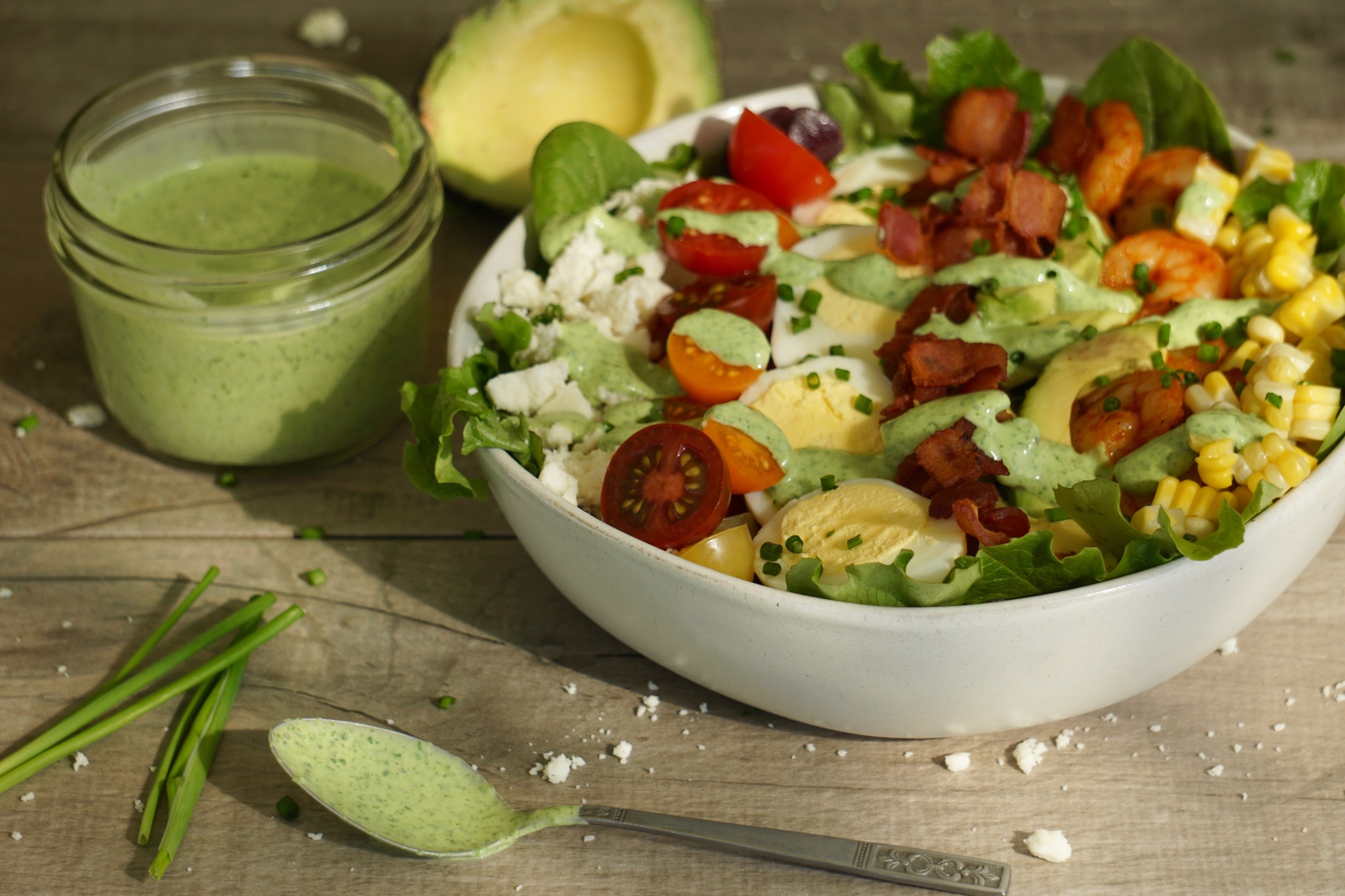 Chipotle Shrimp Cobb Salad