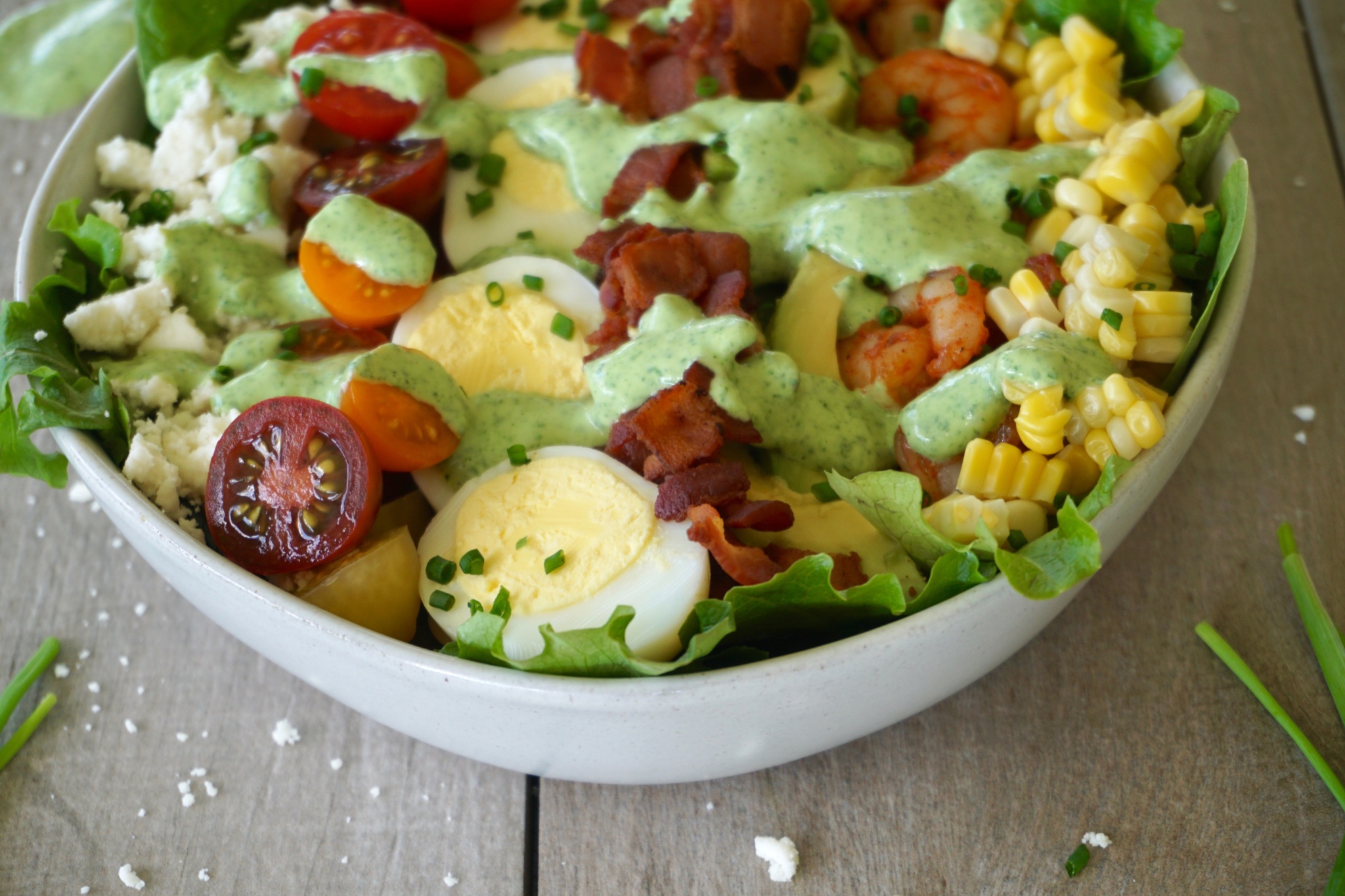 Chipotle Shrimp Cobb Salad