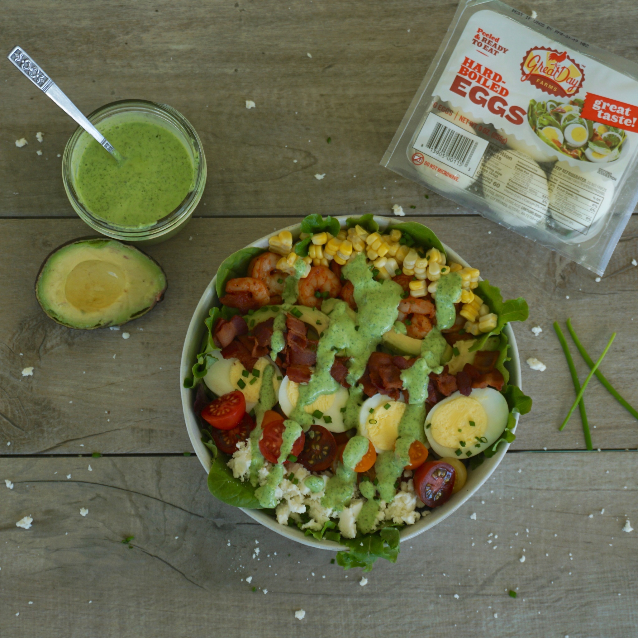 Chipotle Shrimp Cobb Salad