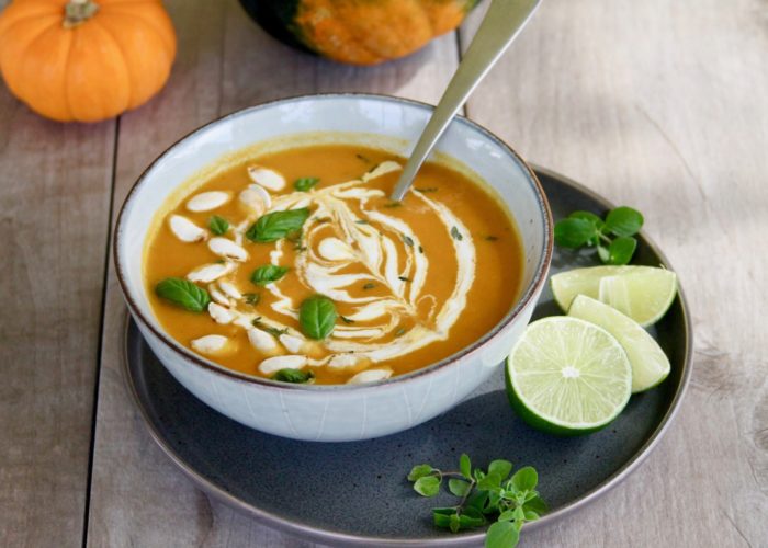 Acorn Squash Pumpkin Soup
