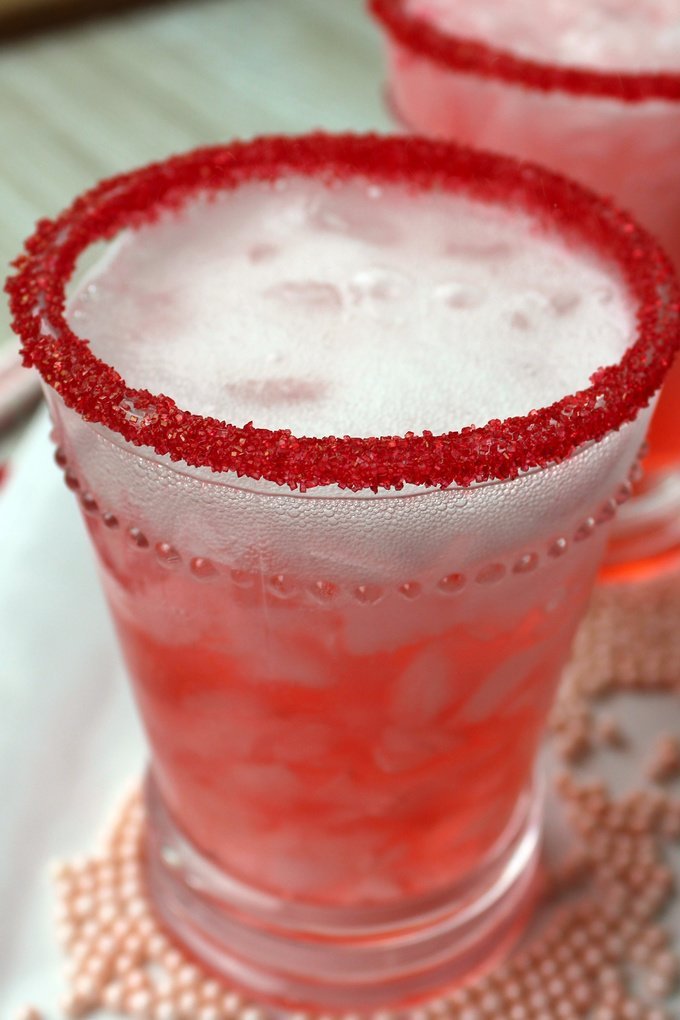 This lovebug cocktail is the perfect Valentine's cocktail for getting cozy and romantic with your significant other.