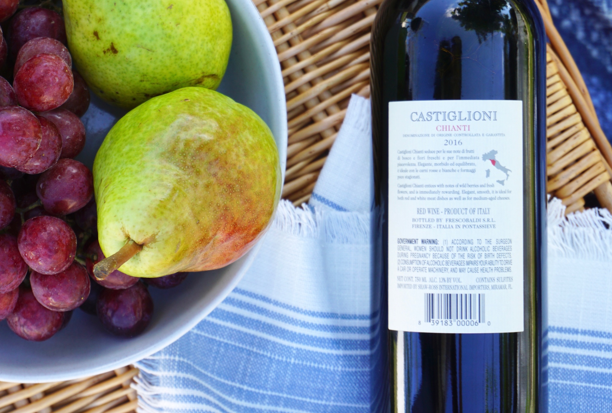 Italian Picnic Ideas and Wine Pairings