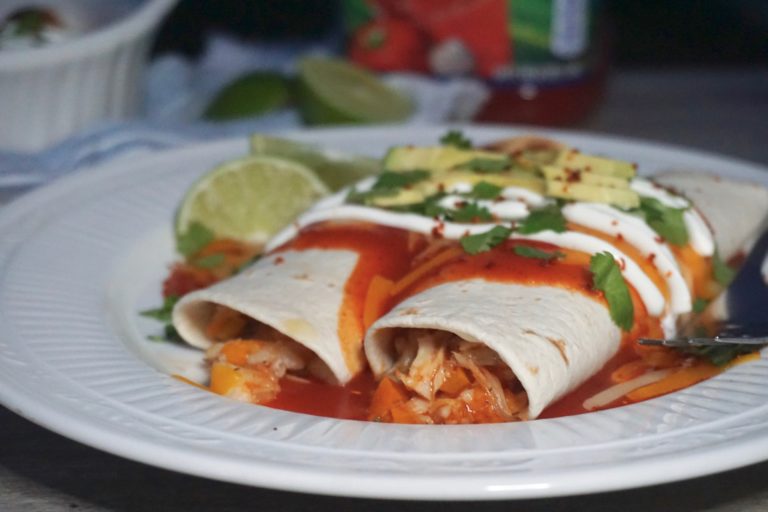 Chipotle Fish Enchiladas