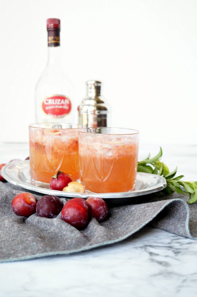 Ginger Rum Plum Smash and more refreshing cocktails recipes to celebrate spring