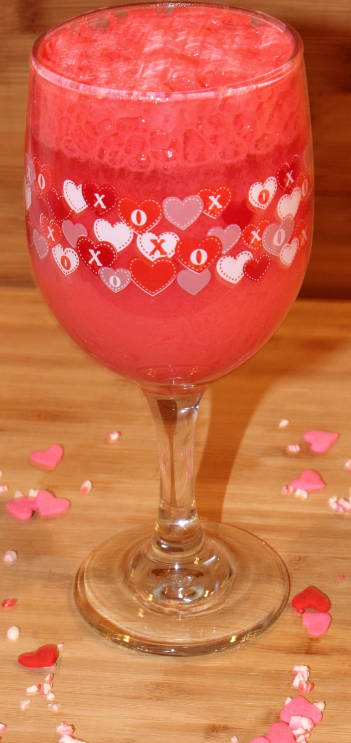 Strawberry Creamsicle Valentine's Cocktail