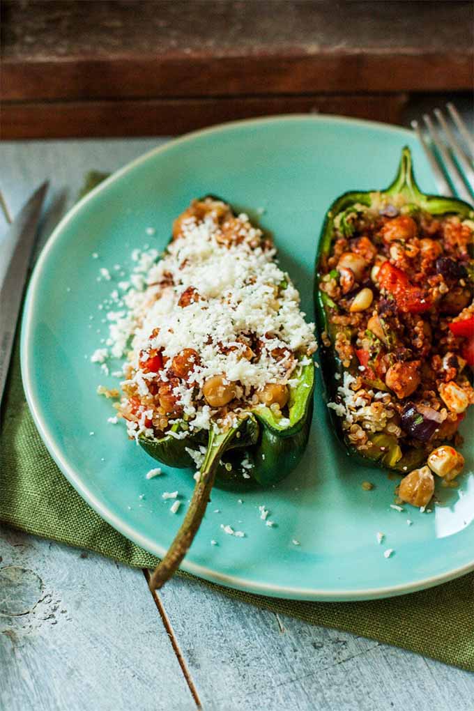 Stuffed Poblano Peppers and other spicy recipe ideas