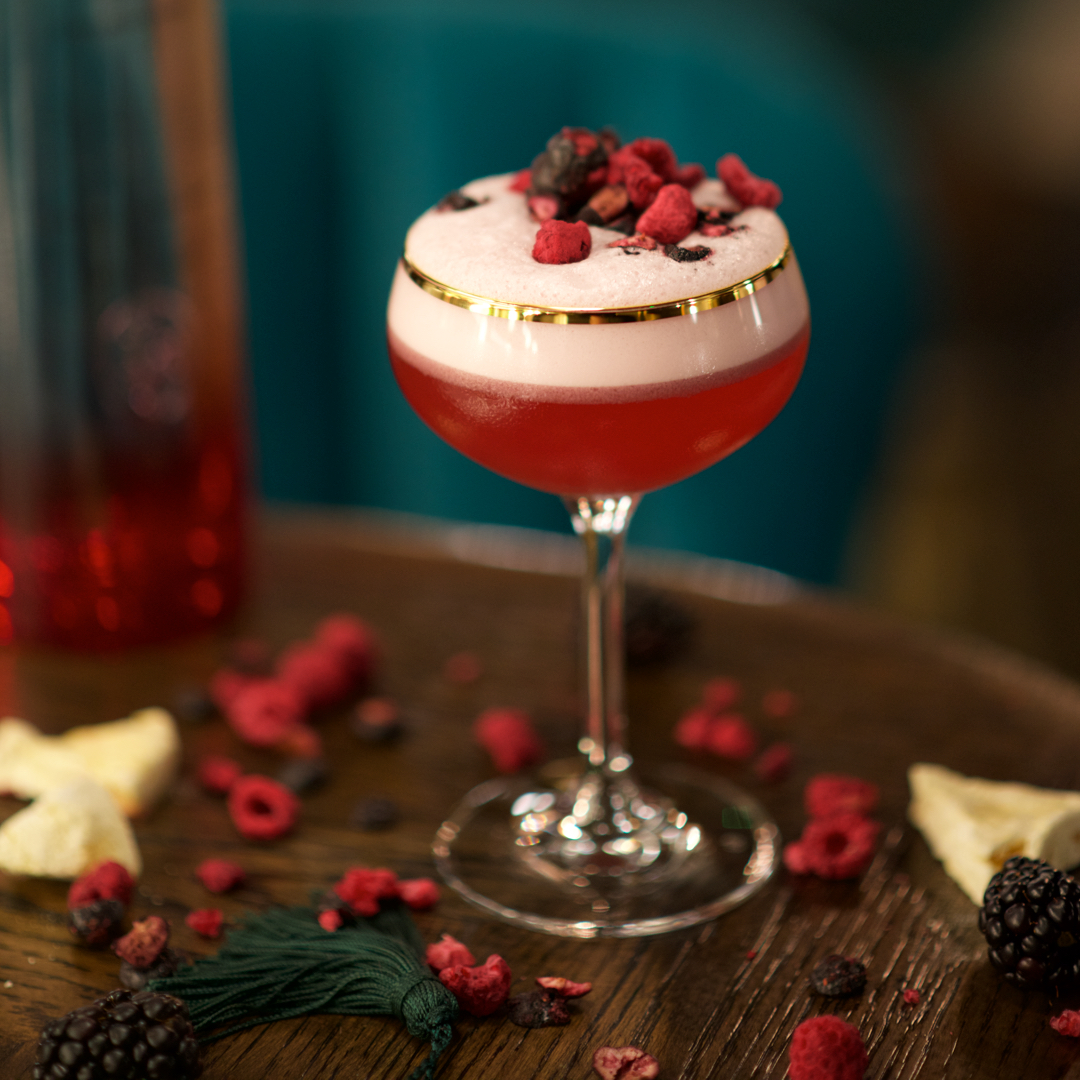 Red Berries and Vodka Cocktail Recipe