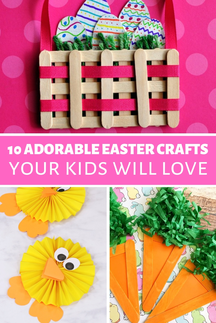 10 adorable and easy Easter craft for kids