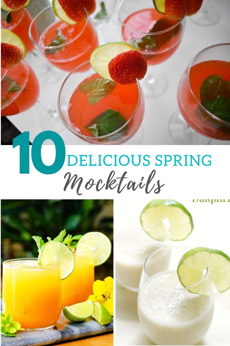 10 Delicious Spring Mocktails