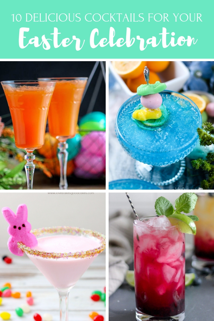 16 Easter Drinks - Fun Easter Party Cocktail Pitcher Recipes