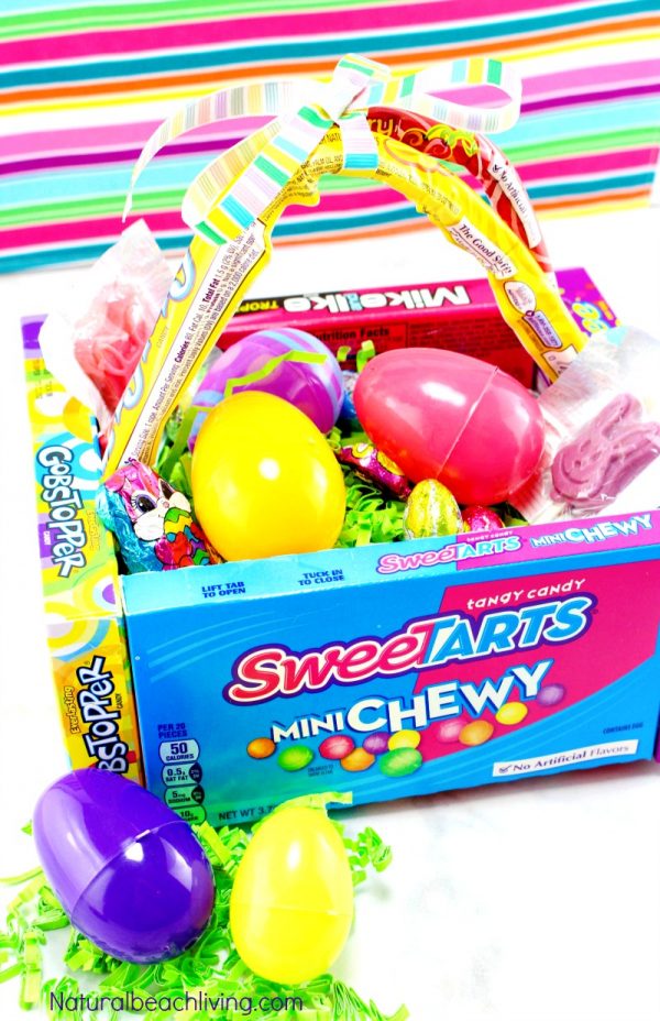 DIY Candy Box Easter Baskets and lots of fun Easter basket ideas for boys