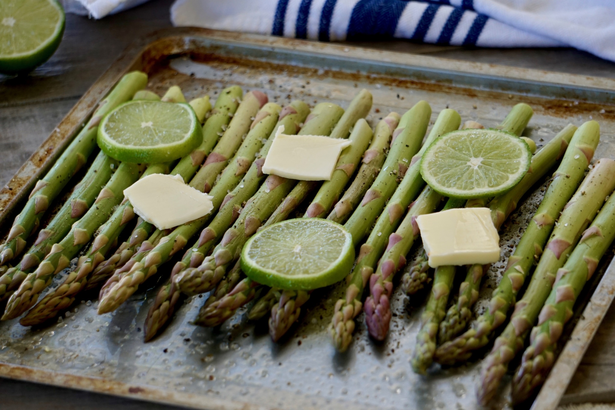 Lime Butter Asparagus 