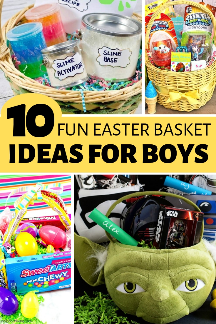 Easter basket ideas for sale a 10 year old boy