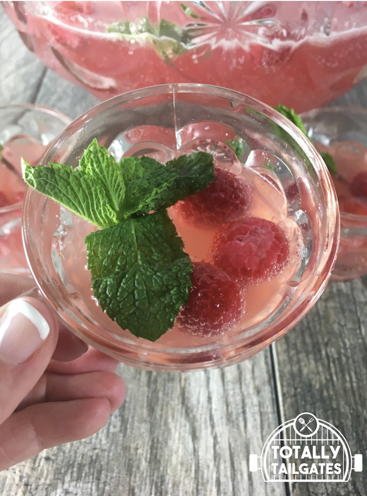 Easter Brunch Punch, spring mocktails