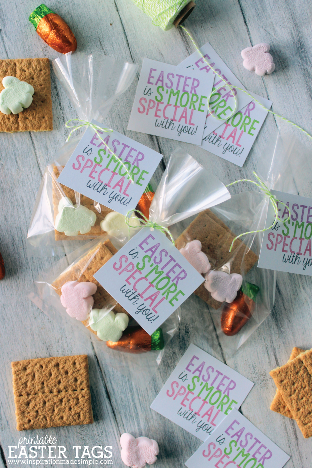 Easter Bunny Favor Bags and lots of great Easter party ideas for kids